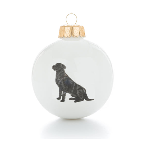 Black Lab Bauble