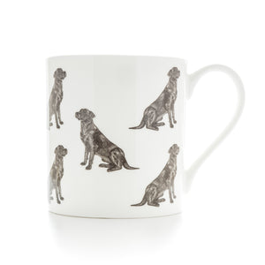 Black Lab Large Mug