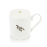 Partridge and Golden Pear Single Mug