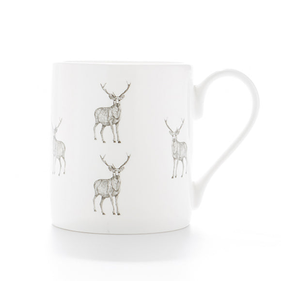 Stag Repeat Mug - Size options available