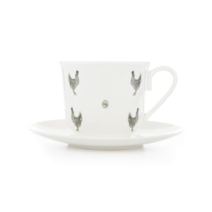 Chicken Teacup & Saucer