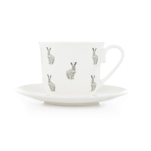 Hare Teacup & Saucer