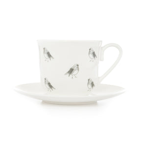 Robin Teacup & Saucer