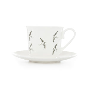 Swallow Teacup & Saucer