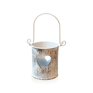 Wood Effect Tea Light Holder