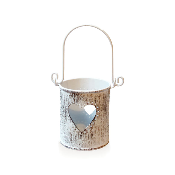 Wood Effect Tea Light Holder